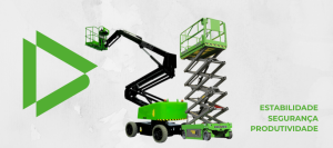 plataforma elevatória tesoura para obra em Timbó e regiao plataforma tesoura articulada